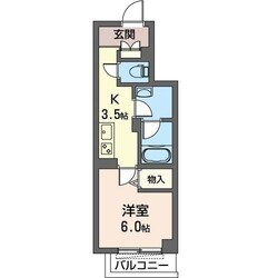 ウエストドミールの物件間取画像